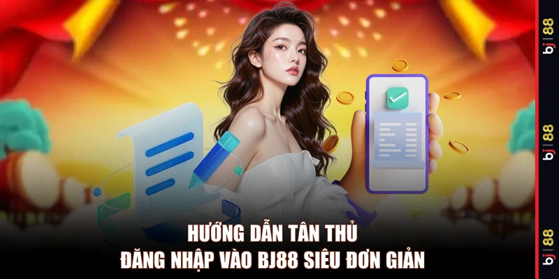 Hướng dẫn tân thủ đăng nhập vào BJ88 siêu đơn giản