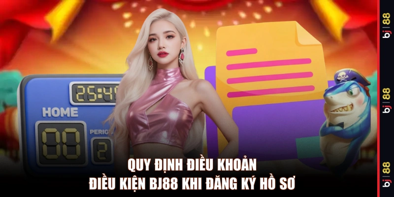 Quy định điều khoản điều kiện BJ88 khi đăng ký hồ sơ